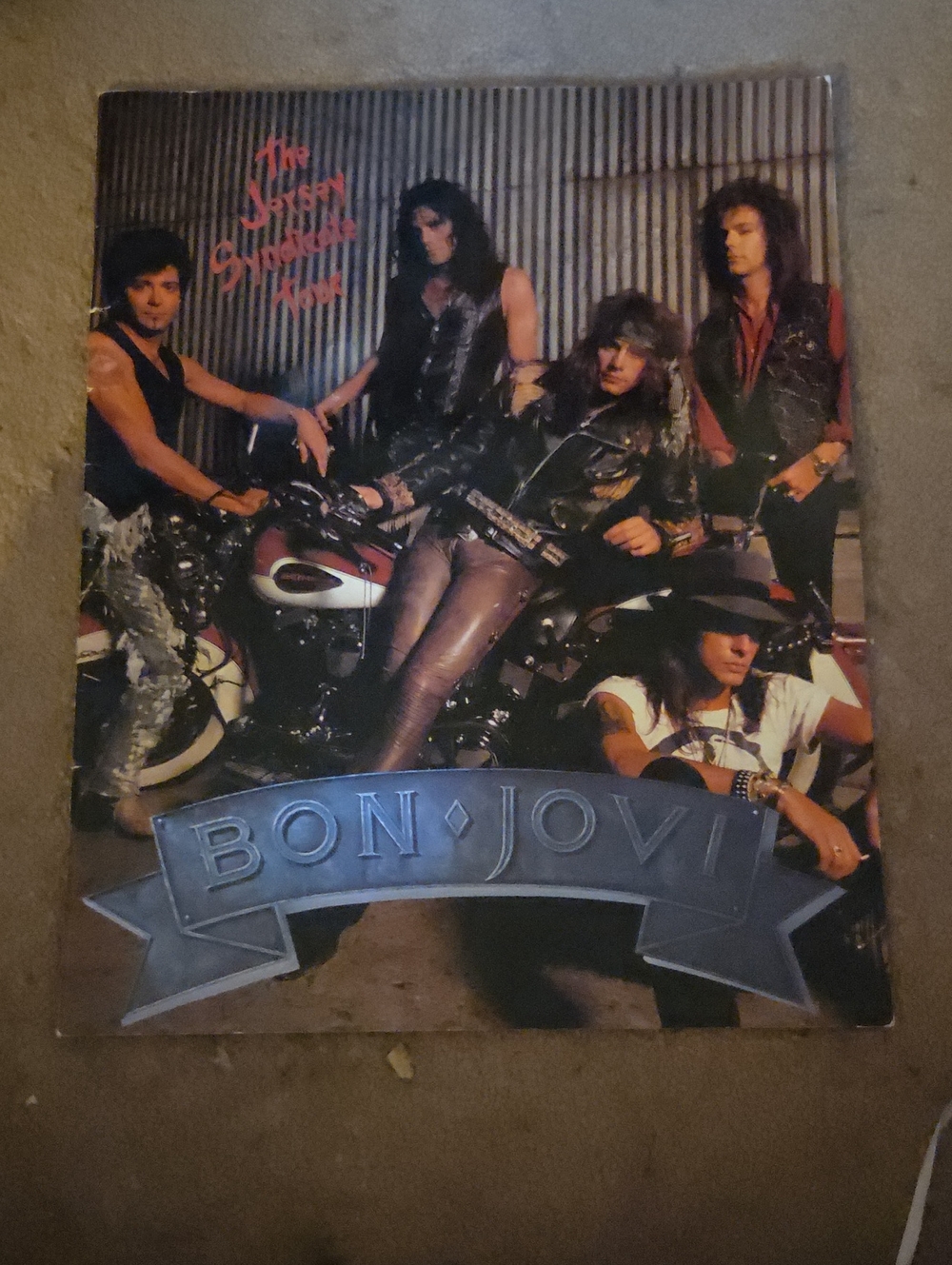 Bon Jovi The Jersey Syndicate Tour Booklet